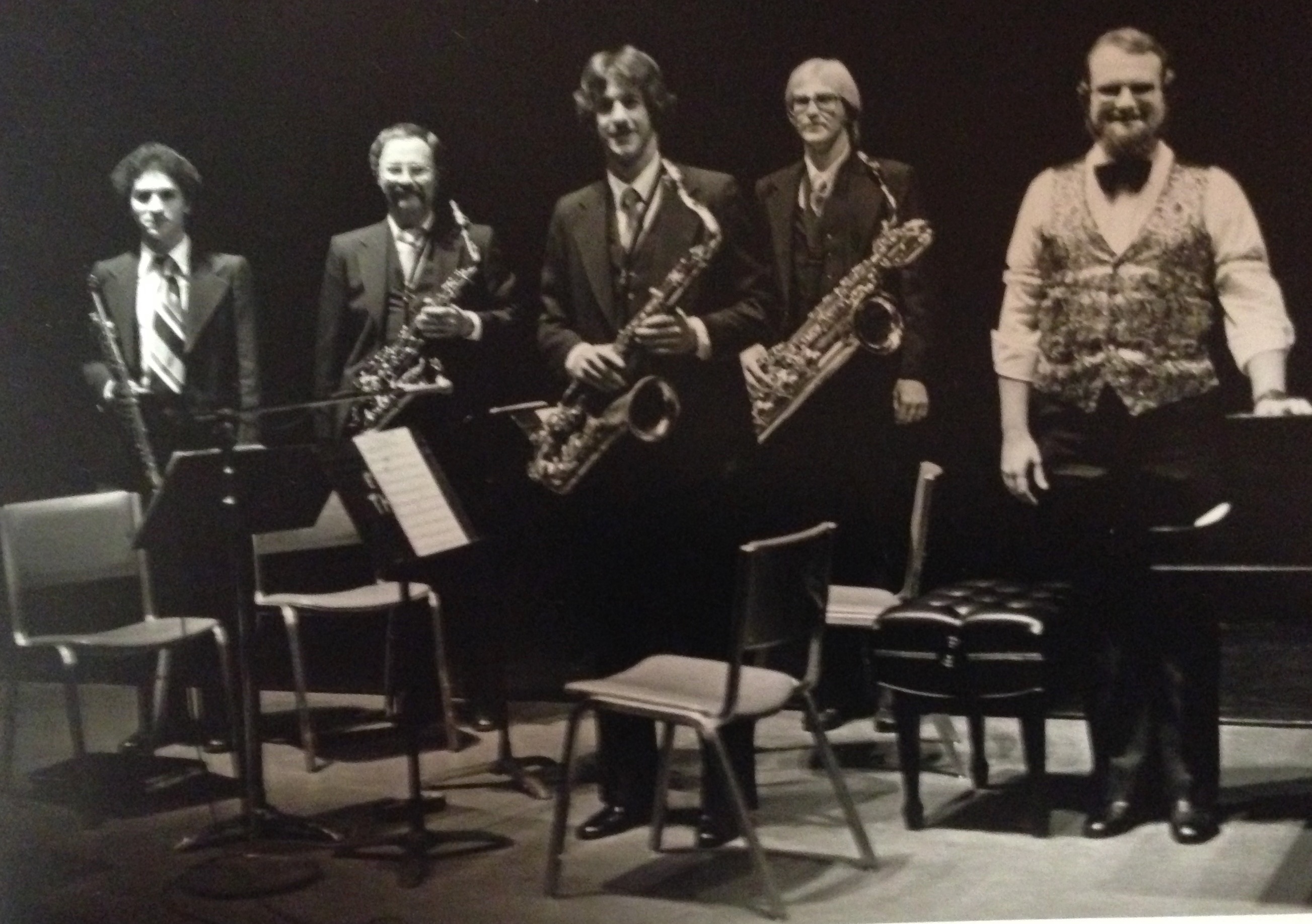 Radeck and the
Amherst Saxophone Quartet
